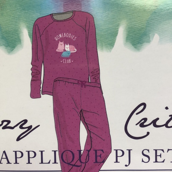 Pink Two piece Pj set. US size LARGE(12-14) - Picture 5 of 5